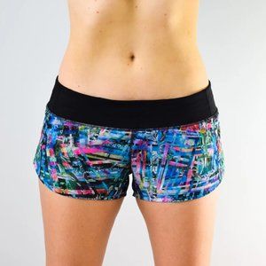 lululemon Speed Shorts sz 6 Seawheeze 2018 Edition